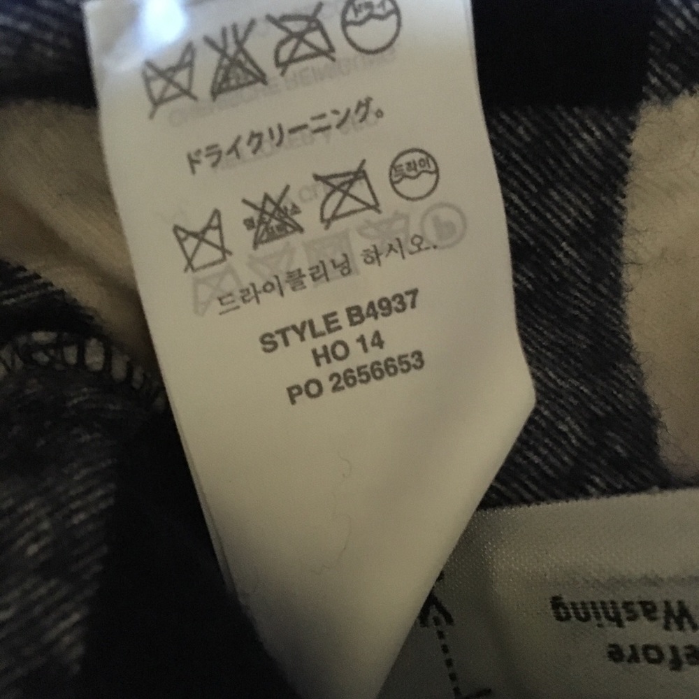 J crew buffalo check shirt size s - Picture 5 of 7